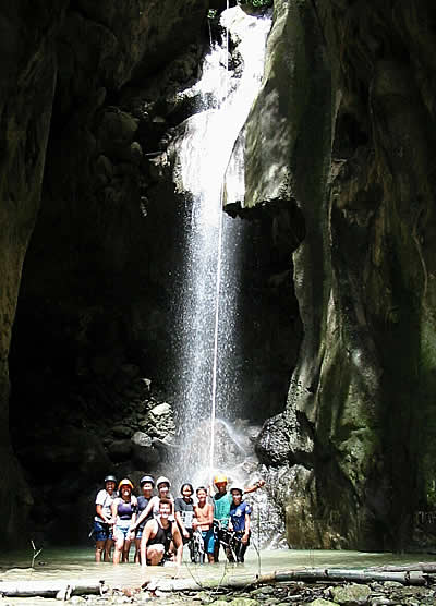 canyoning in cebu
